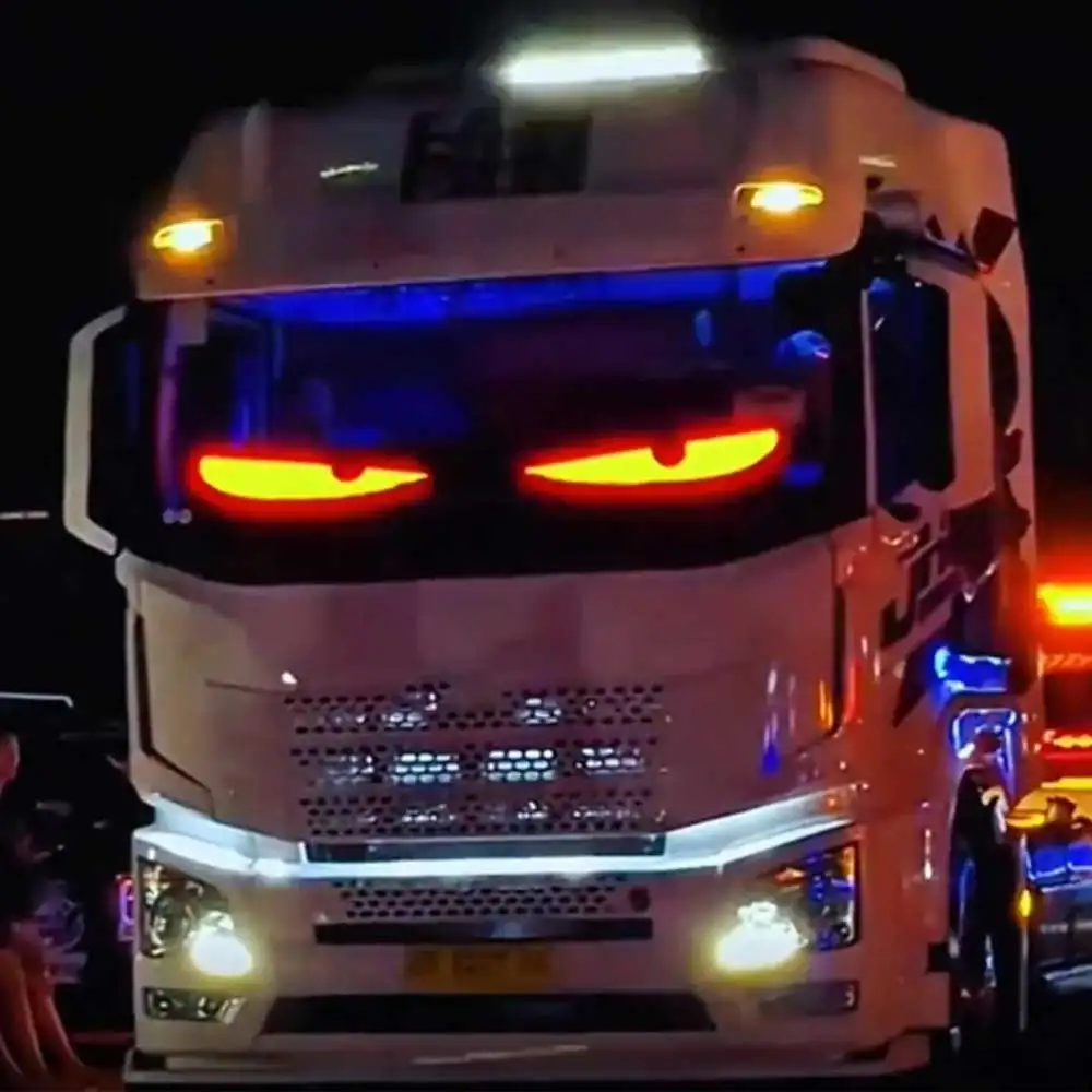 Devil Eyes LED Flexível para carros e caminhões - Imagem 3