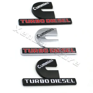 Kit 2 Emblemas “Cummins Turbo Diesel” –  MOPAR