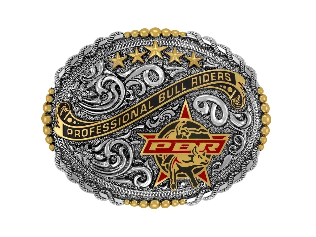 Fivela PBR Masculina – Country Prof Bull Riders