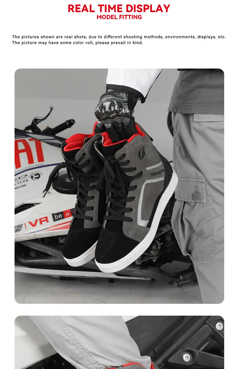 tênis Riding Tribe Masculinas – Moto, Rua e Outdoor - Imagem 8