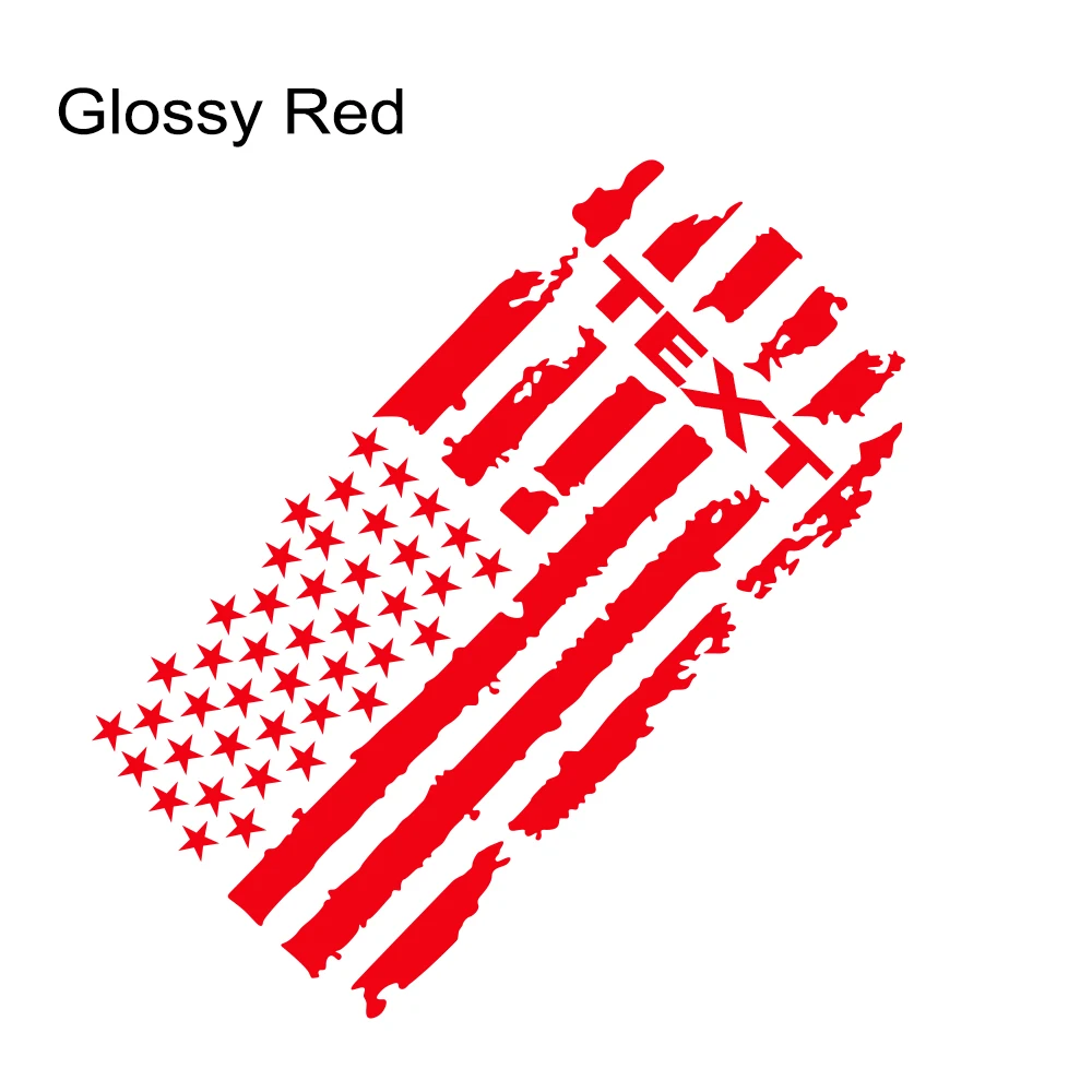 Adesivo de Capô com Bandeira dos EUA – Dodge RAM HEMI Rebel TRX - Imagem 6