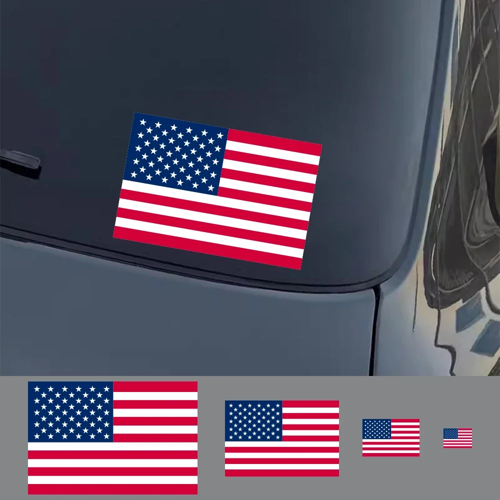 Adesivo Decorativo Carro – Bandeira Americana | Estilo Country & Patriótico - Imagem 2