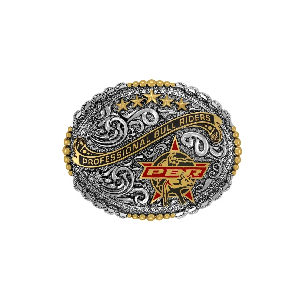 Fivela PBR Masculina – Country Prof Bull Riders - Imagem 4