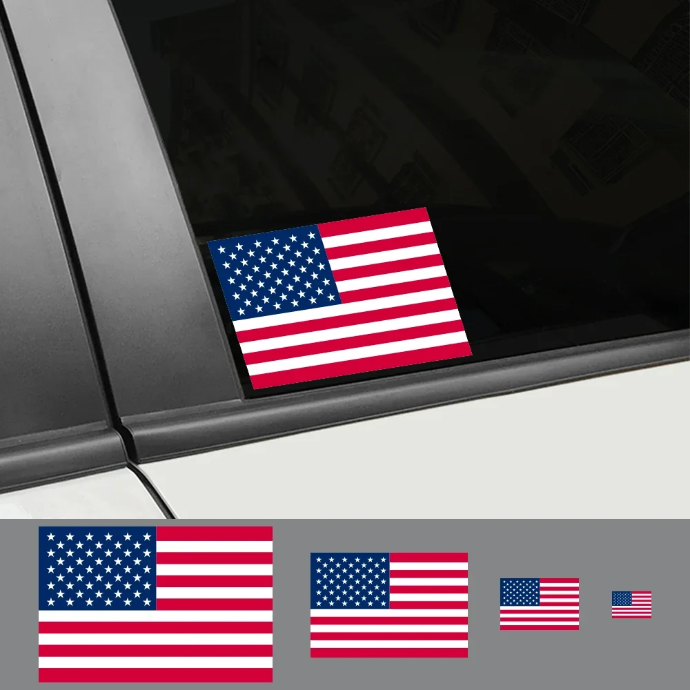 Adesivo Decorativo Carro – Bandeira Americana | Estilo Country & Patriótico