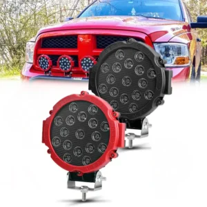 Farol LED 12V 51W Off Road – Spot Light Para Carros, Caminhonetes e Jeep
