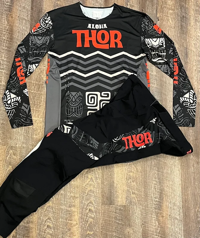 Conjunto Motocross Black Gold Thor MX 2025 – Prime Pro - Imagem 20