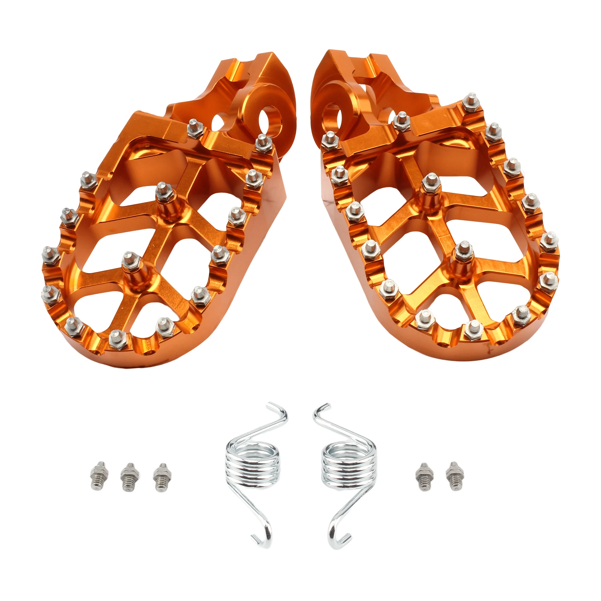 Pedaleiras Motocross KTM – Footpegs para SX, SXF, EXC, XCF, XCW, Adventure - Imagem 7
